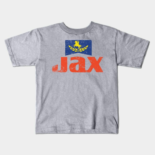 Jax Beer Kids T-Shirt by MindsparkCreative